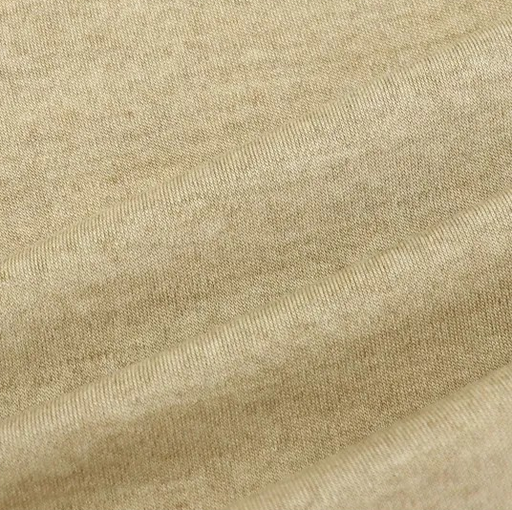 Stoffbit (0,7m) - Merinoull Beige
