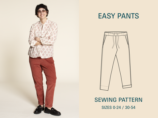 Easy Pants - Symønster
