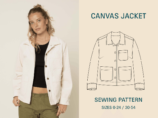 Canvas Jacket - Symønster