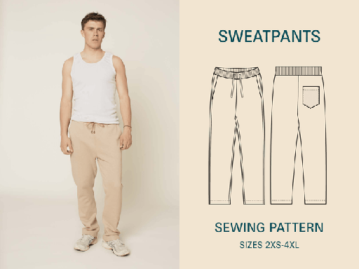 Sweatpants - Symønster