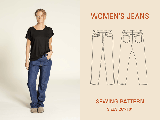 Women's Jeans - Symønster
