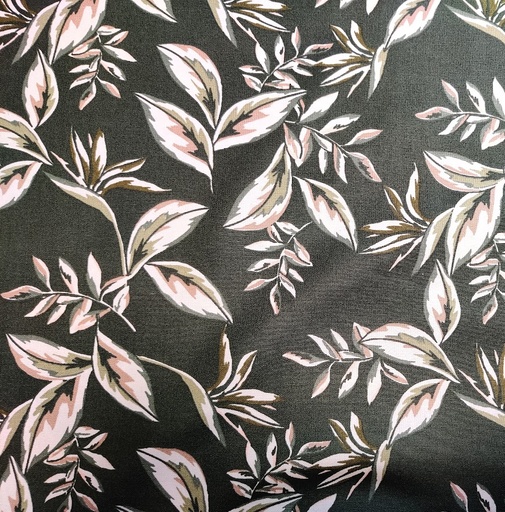 Kanvas - Leaves Dark Green