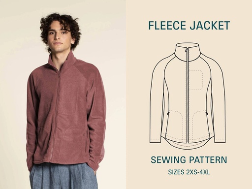 Fleece Jacket - Symønster