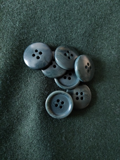 Dish Corozo Knapp 20 mm - Deep Green