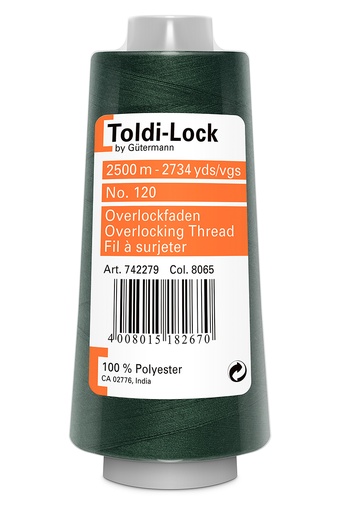 [8065] Toldi-lock Grønn