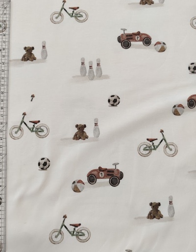 Jersey Vintage Toys (1 meters stoffbit)
