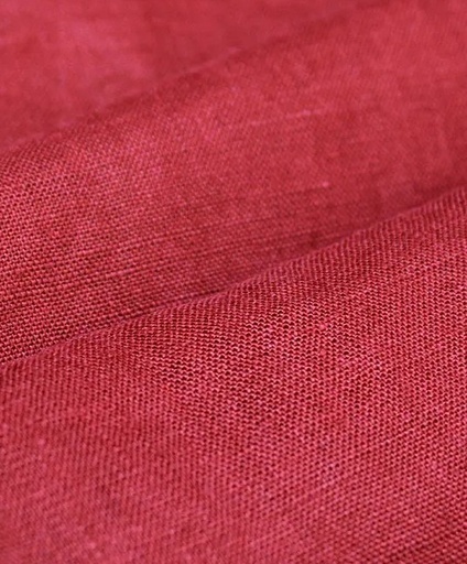 Vasket Lin - Vinrød