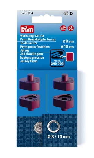 Verktøy for trykknapper (jersey)
