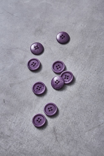 Dish Corozo Knapp 20mm - Mauve