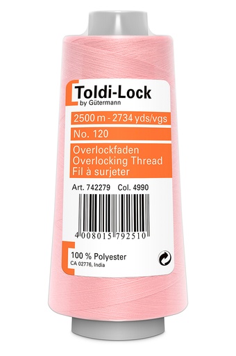 [742279 4990] Toldi-lock Lys Rosa