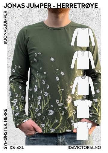 Jonas Jumper- Symønster 