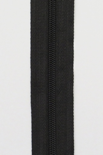 [4356-0732] Spiralglidelås 4mm Metervare - Svart