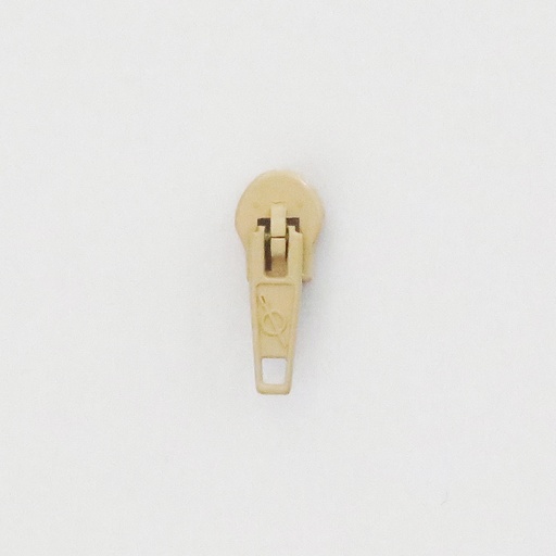 [4357-0708] Glider til Spiralglidelås 4mm - Beige