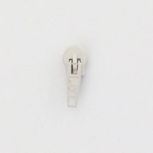 [4357-0709] Glider til Spiralglidelås 4mm - Lys Grå