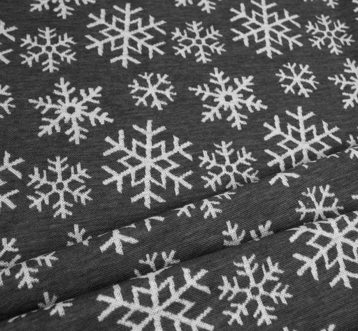 Merinoull Snøkrystall - Granittgrå Krem