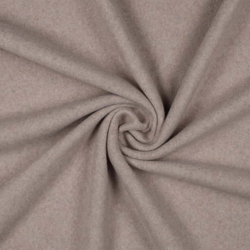 [03483.008] Bomullsfleece Taupe Melert