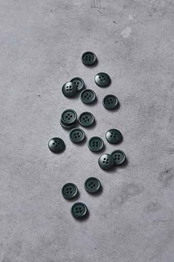 Dish Corozo Knapp 15mm - Emerald