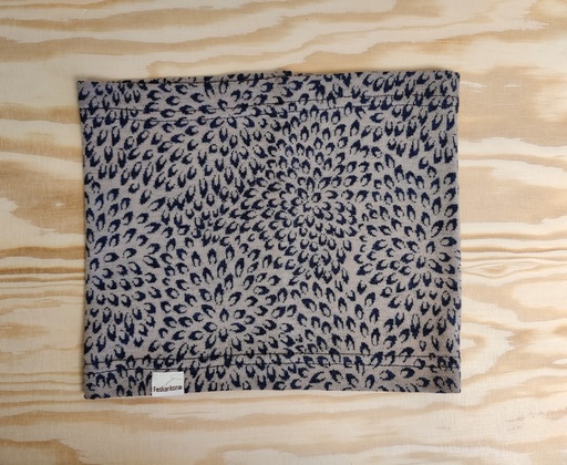 Hals Merinoull - Noora Latte Denim