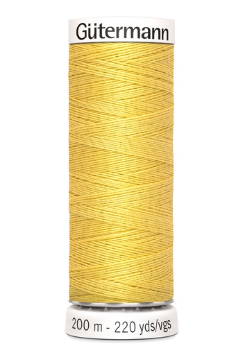 [5733- 0327] Gütermann Poly Tråd 200 m - Lys Sennep (327)