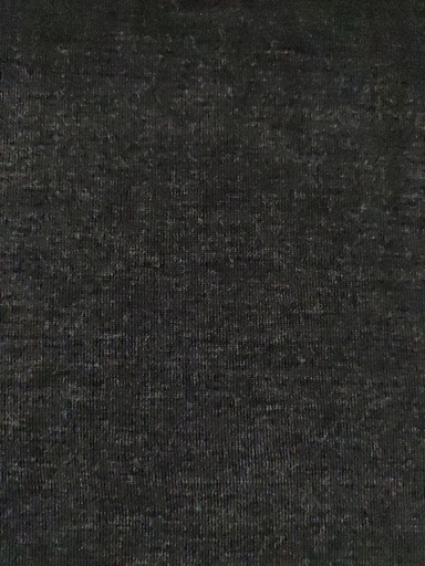 Stoffbit 0,4m - Lett Merinoull, Granitt-Grå 