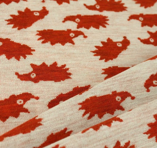 Merinoull - Pinnsvin Rust-Oransje