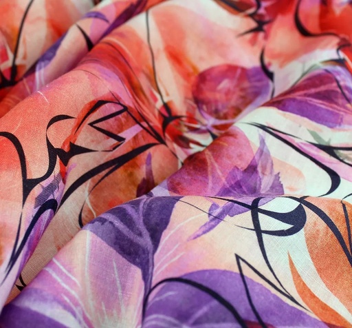 Lin Tahiti Korallrød