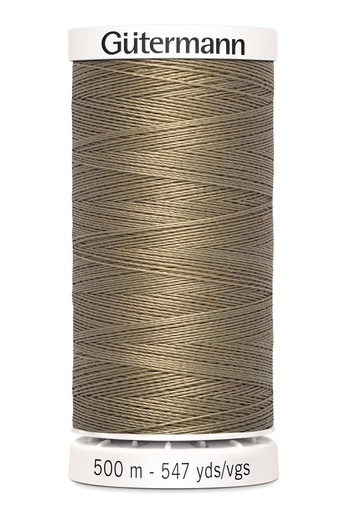 [5734-0208] Gütermann Poly Tråd 500m - (Taupe 208)