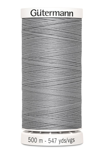 [5734-0038] Gütermann Poly Tråd 500m - Askegrå (038)