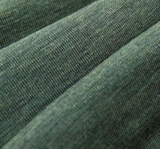 Stoffbit 0,3m - Lett Merinoull - Hunter Grønn 