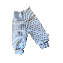 Babybukse - Islender Lys Grått Mønster