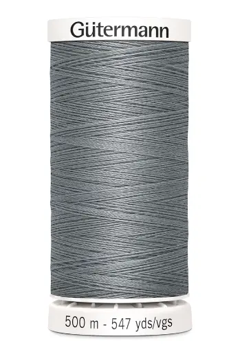 [5734-0040] Gütermann Poly Tråd 500m - Grå (040)