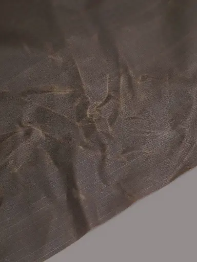 Stoffbit 0,5m - Oilskinn Rip Stop - Dark Brown