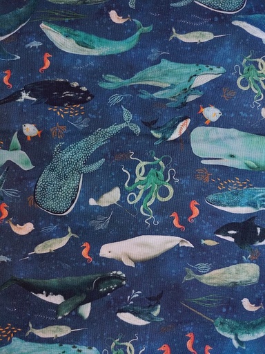 Vevd Bomull - Deep Blue