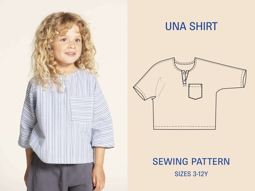 Una Shirt Kids - Symønster 