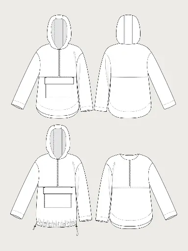 Anorak Unisex - Symønster 
