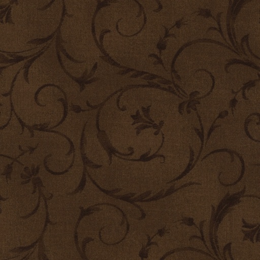 Vevd Bomull - Brown Backing (ekstra bred)